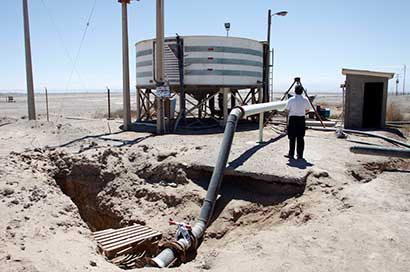 Instalación bombas de agua Atacama